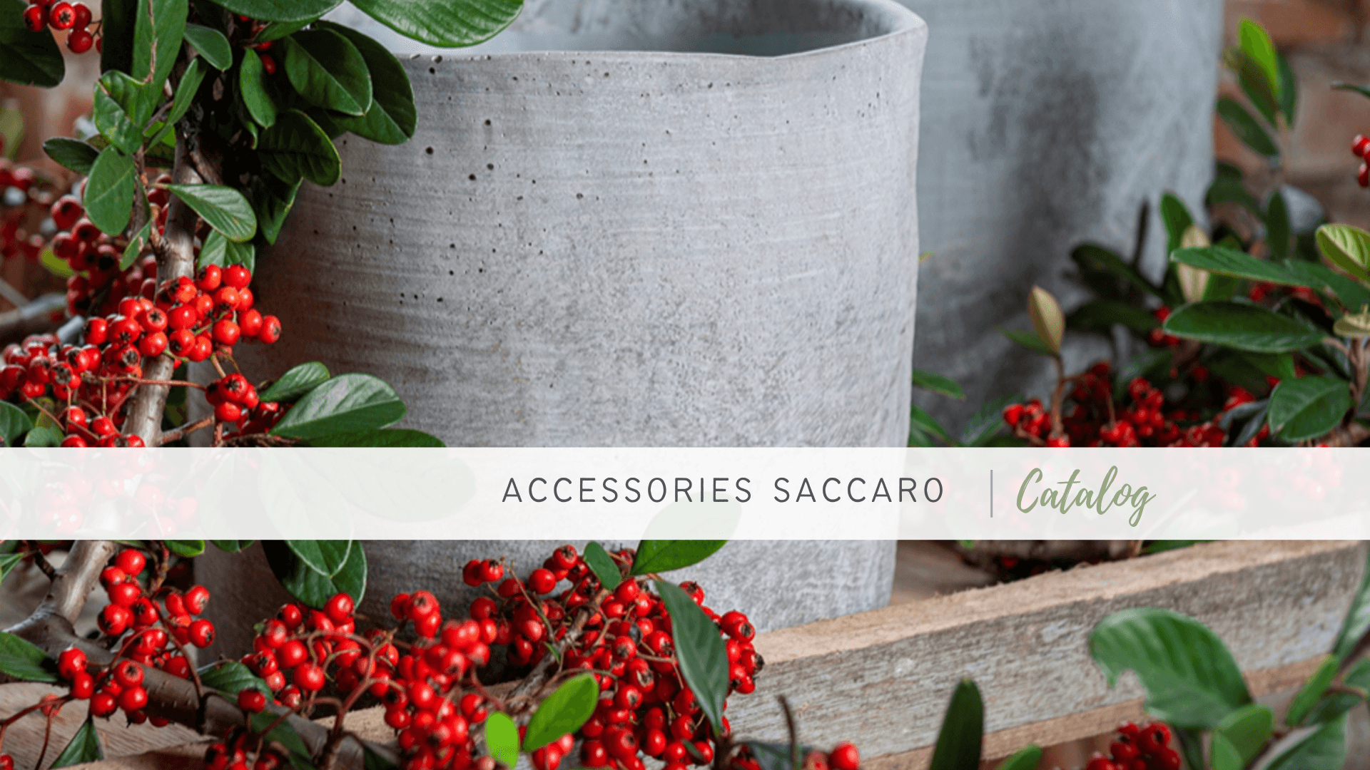 ACCESSORIES SACCARO CATALOG