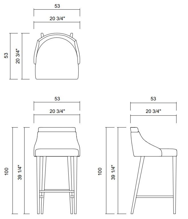 HIGH BARSTOOL