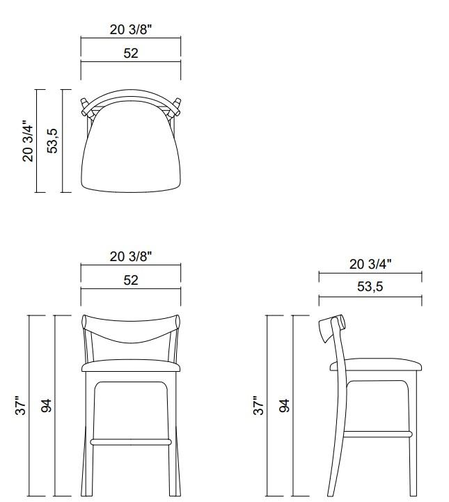 LOW BARSTOOL