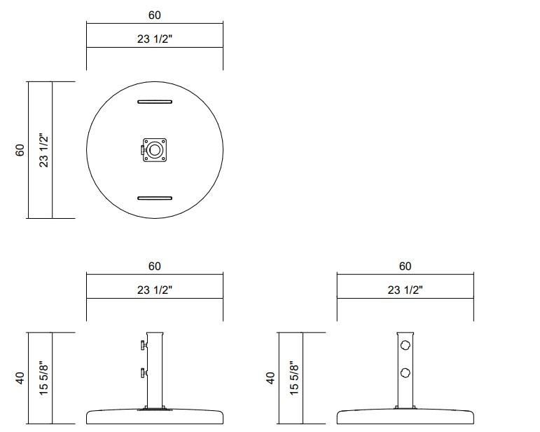 BASE OMBRELONE