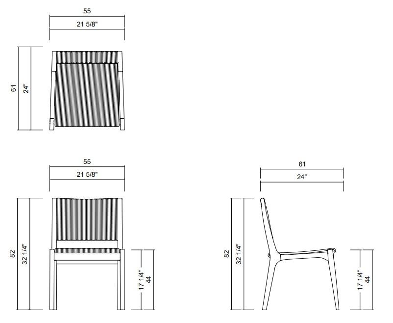 CHAIR WITH ARMS