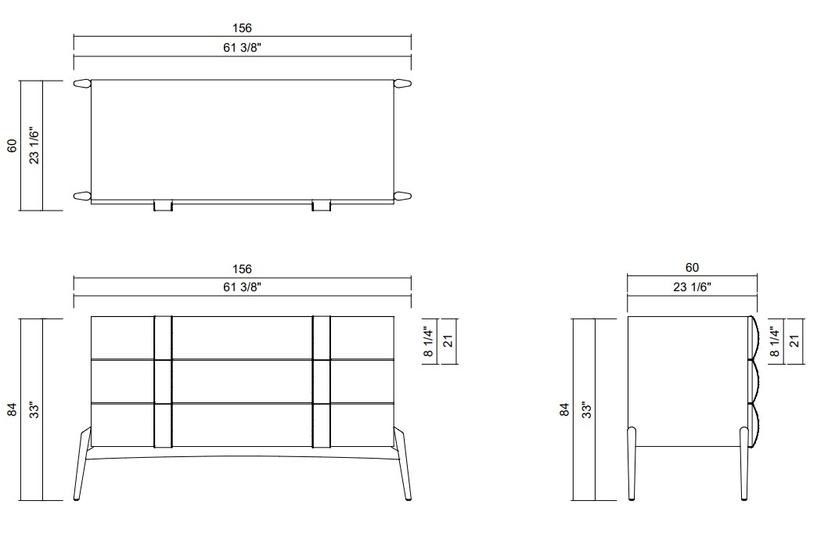 ALMA DRESSER - Products - Saccaro