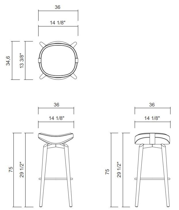 HIGH BARSTOOL