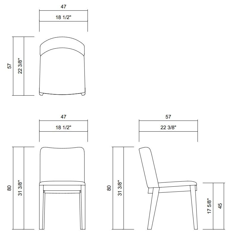 CHAIR WITH ARMS