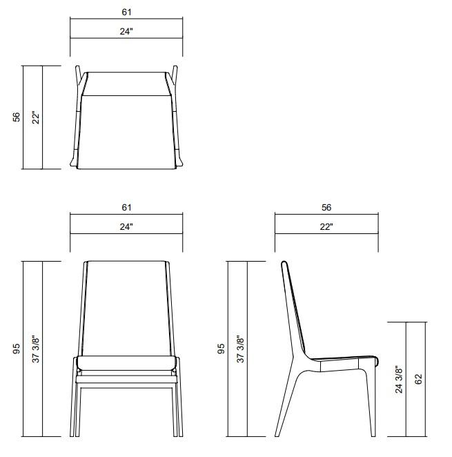 CHAIR WITH ARMS