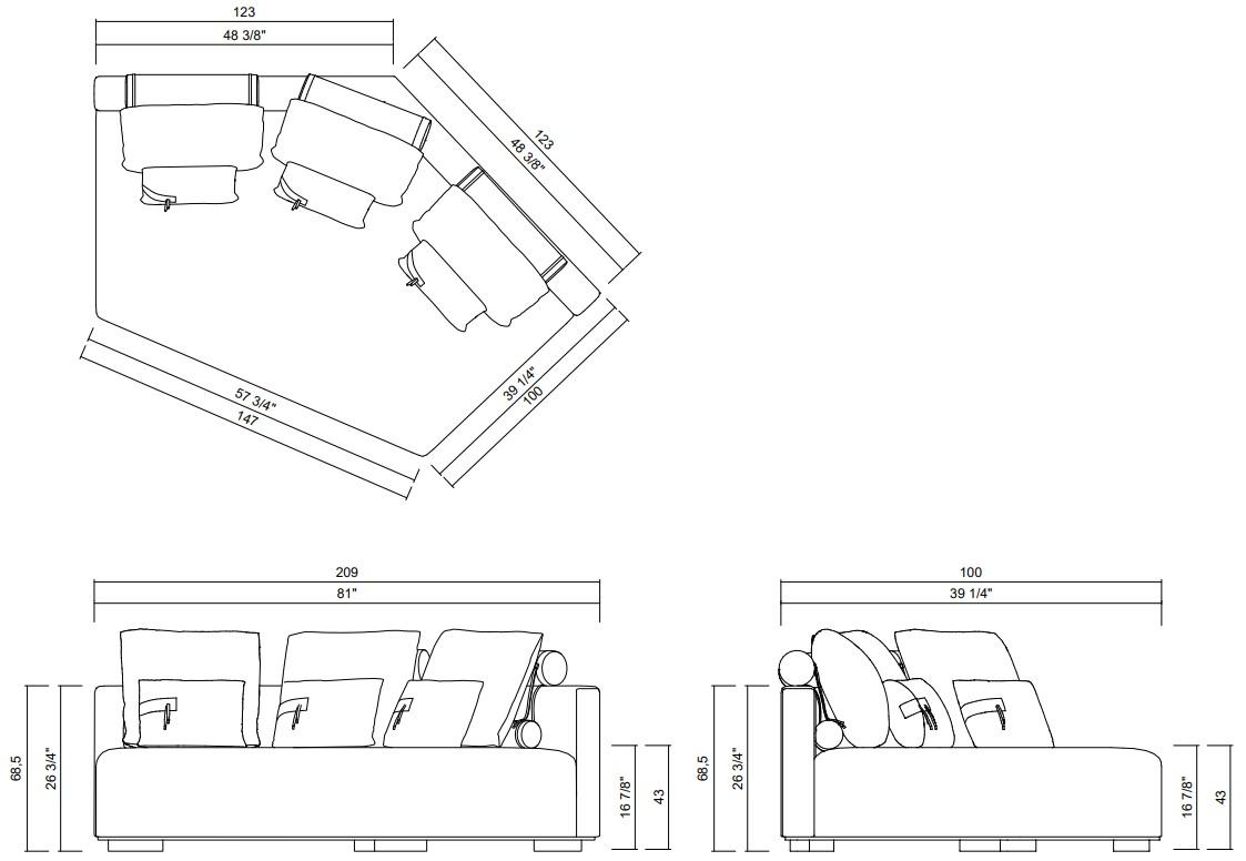 SINTRA BIG CORNER MODULE