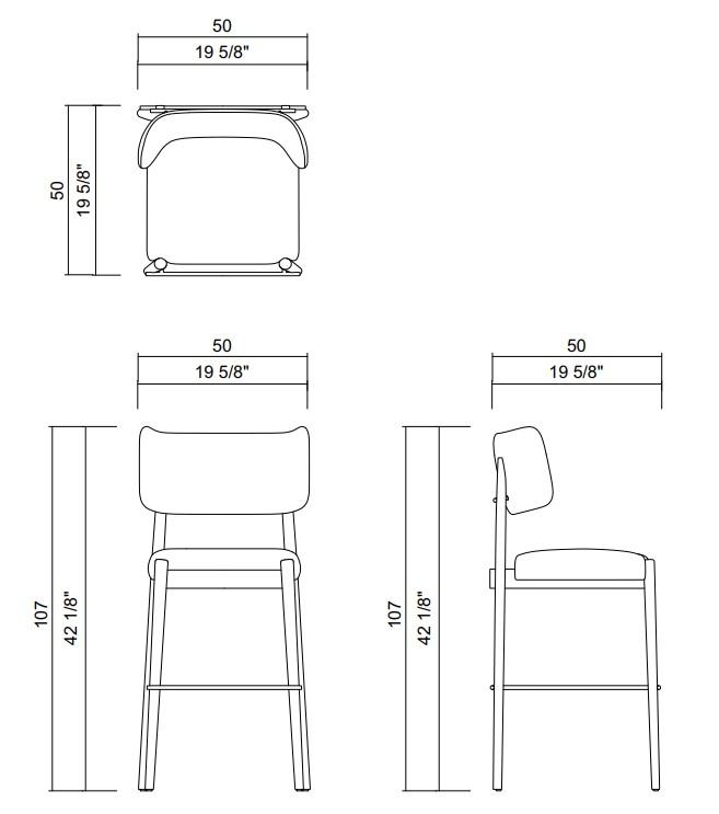 HIGH BARSTOOL