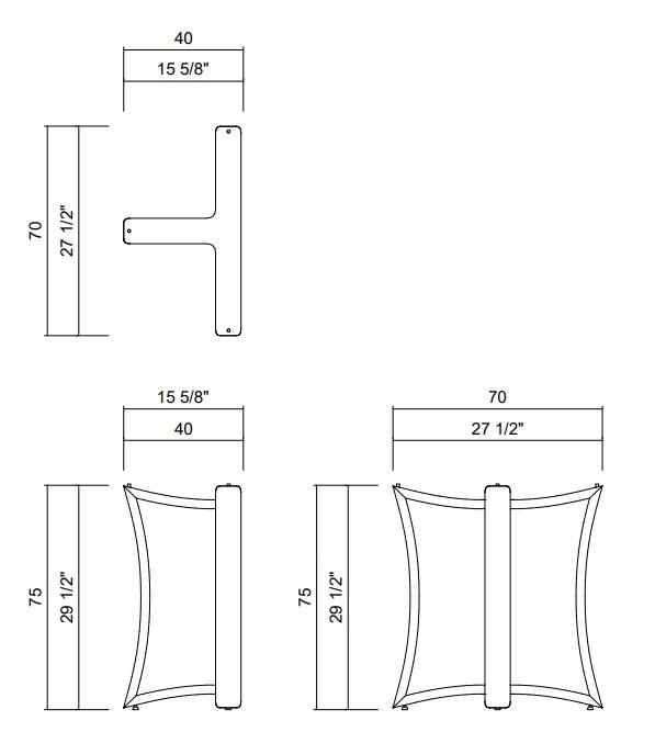 PEDAVENA T PEDESTAL