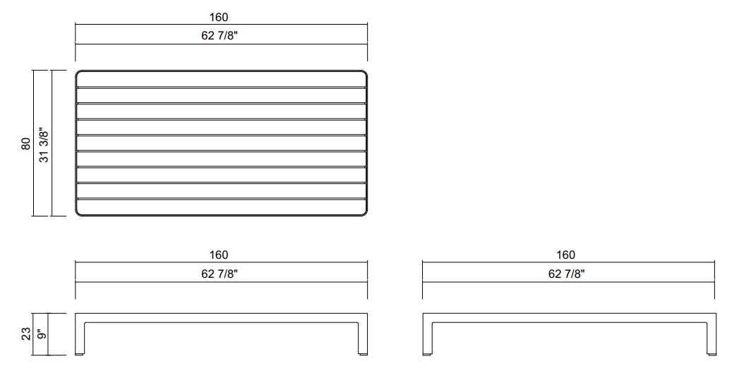 OÁSIS MODULE 31 3/8"X62 7/8"