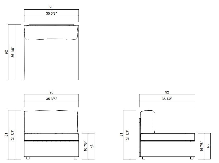 PIER 14 MODULE 35 3/8”