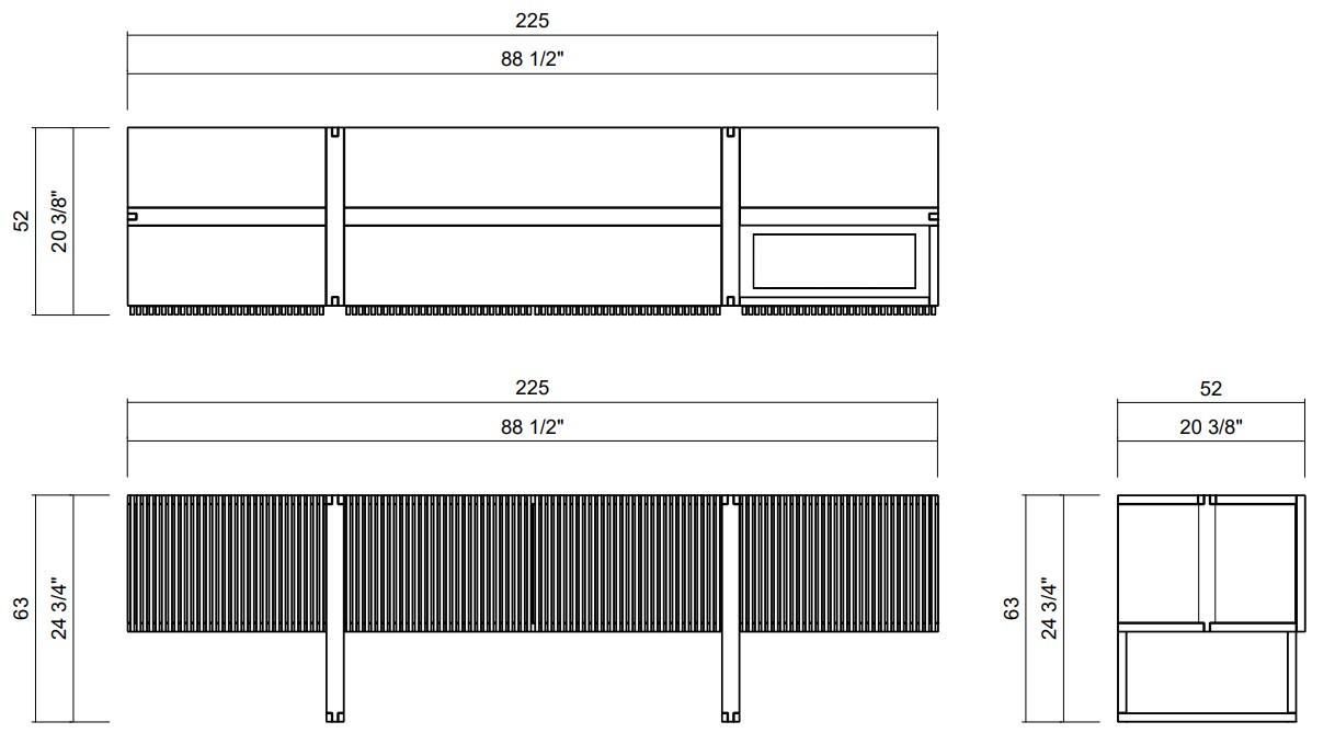 PARALELA 4 DOORS HOME THEATER