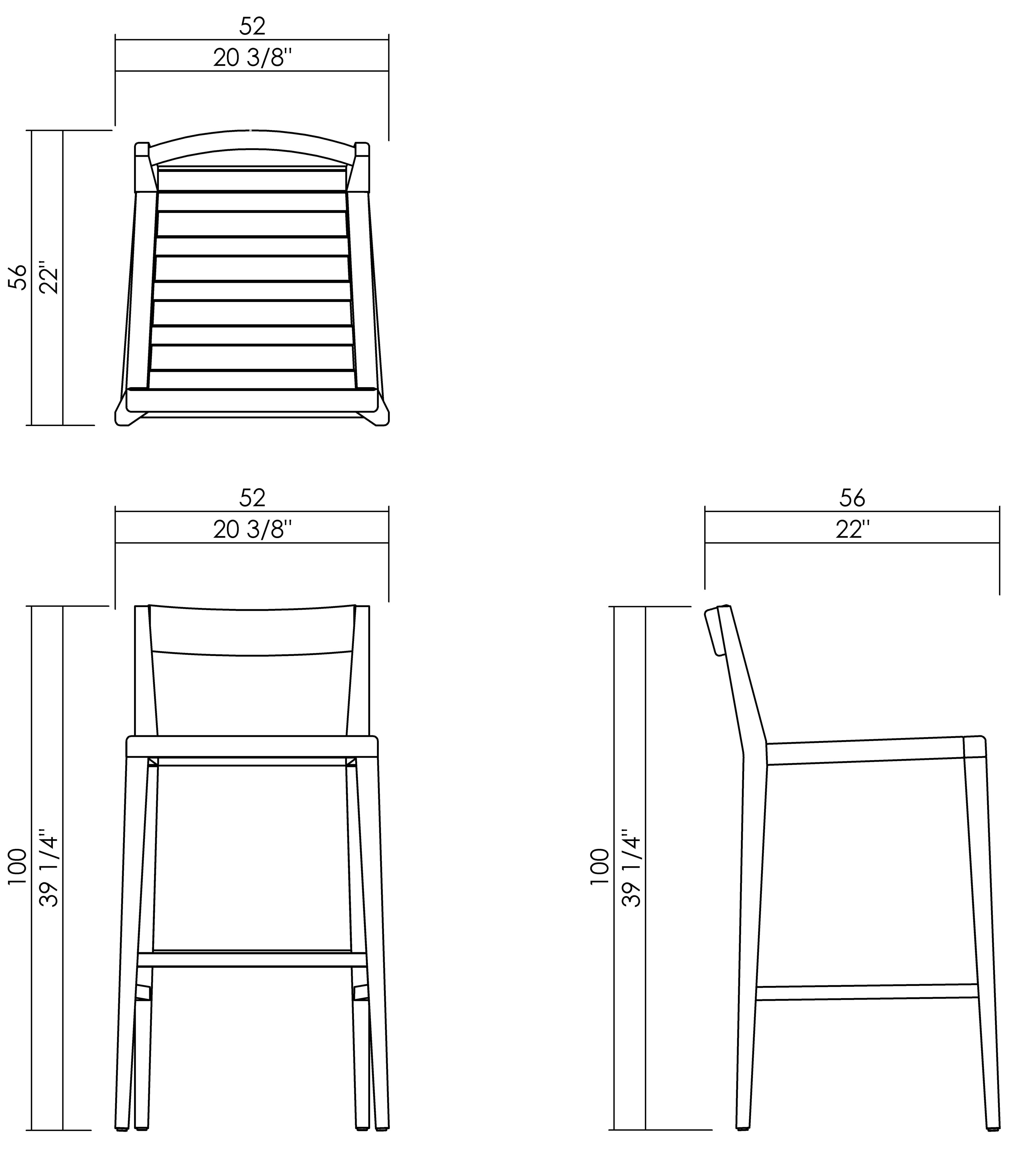 HIGH BARSTOOL