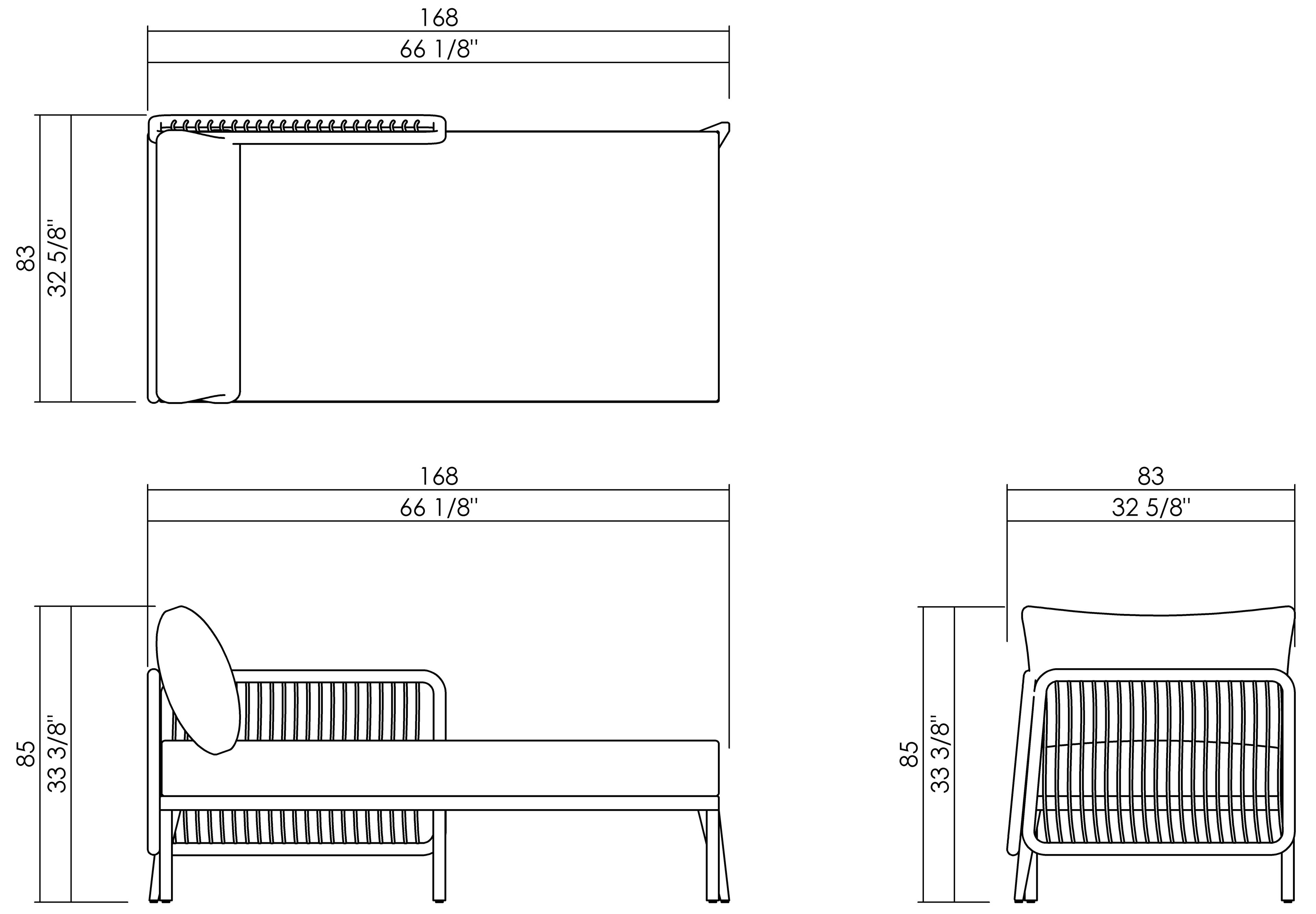 LEFT | RIGHT CHAISE