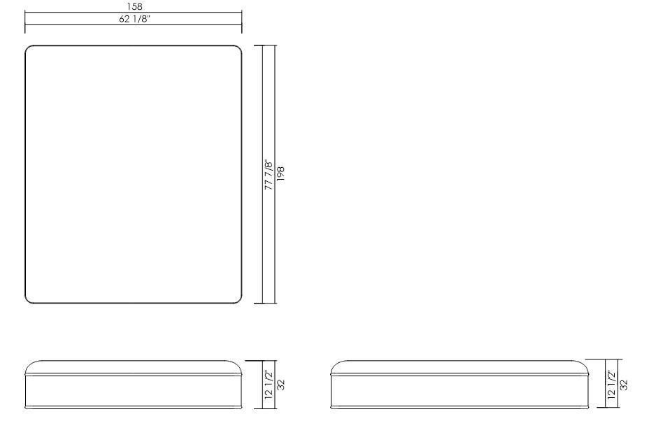 COLCHÃO 158 X 198 CM