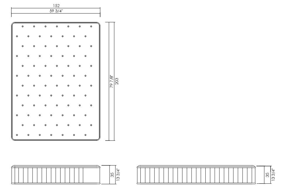 COLCHÃO 152 X 203 CM