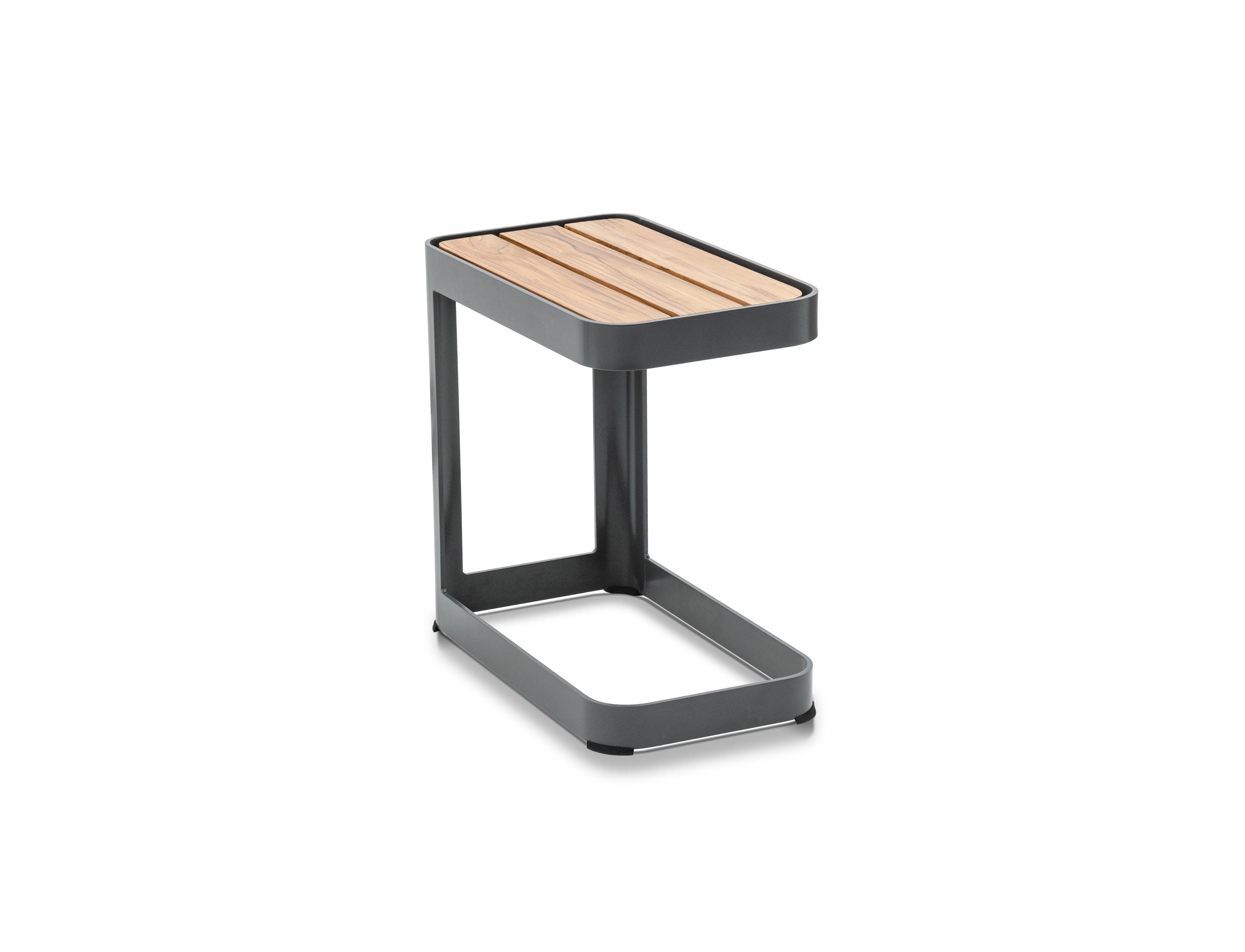 OASIS SIDE TABLE WOOD TOP